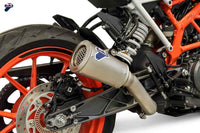 Termignoni GP2R-R Silencer- KTM Duke 390 2017-20 - Motorcycle Performance Store