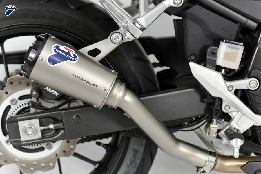 Termignoni GP2R Titanium Silencer Honda CB500 R 2019-22 - Motorcycle Performance Store