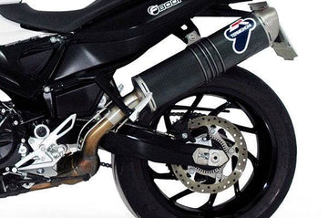 Termignoni Oval Carbon Silencer - BMW F800R 2009-16 - Motorcycle Performance Store