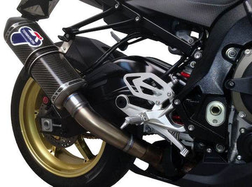 Termignoni Relevance Carbon Sleeve Slip on Silencer - BMW S1000RR 2015-16 - Motorcycle Performance Store