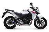 Termignoni Relevance Carbon Slip-on Silencer - HONDA CBR500R 2013-15 - Motorcycle Performance Store