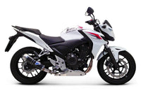 Termignoni Relevance Carbon Slip-on Silencer - HONDA CBR500R 2013-15 - Motorcycle Performance Store