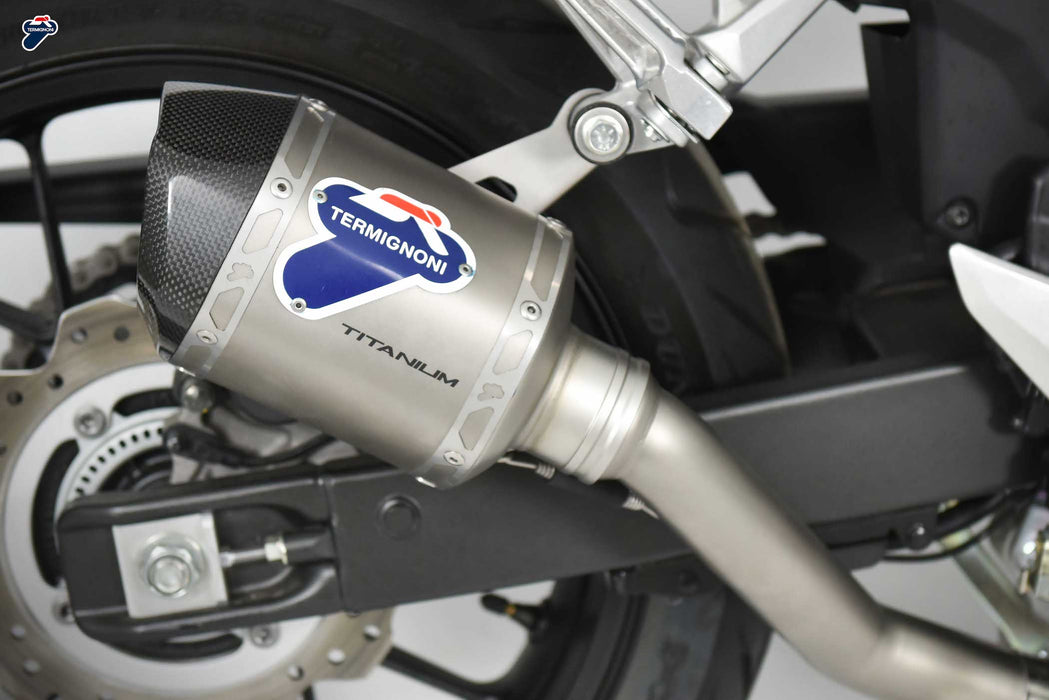 Termignoni Relevance D70 Titanium Silencer Honda CB500 R 2019-22 - Motorcycle Performance Store 