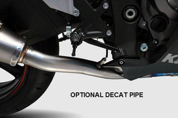 Termignoni Stainless De-cat - KAWASAKI ZX-10R 2011-15 - Motorcycle Performance Store