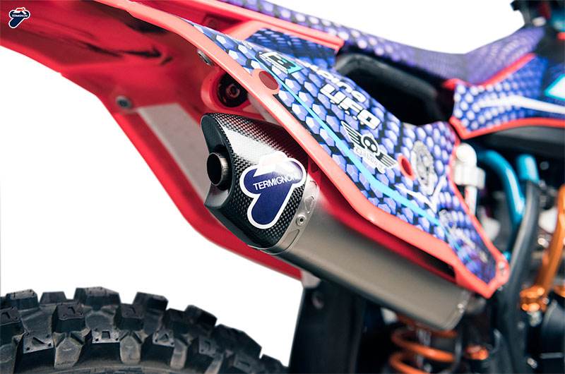 Termignoni Titanium Racing Silencer - KTM 125 2T 2018-19 - Motorcycle Performance Store