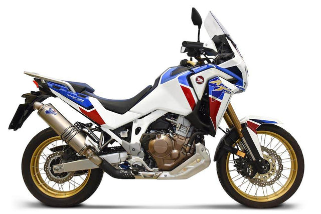 Termignoni Titanium Silencer Honda Africa Twin CRF1100L 2020-23 - Motorcycle Performance Store
