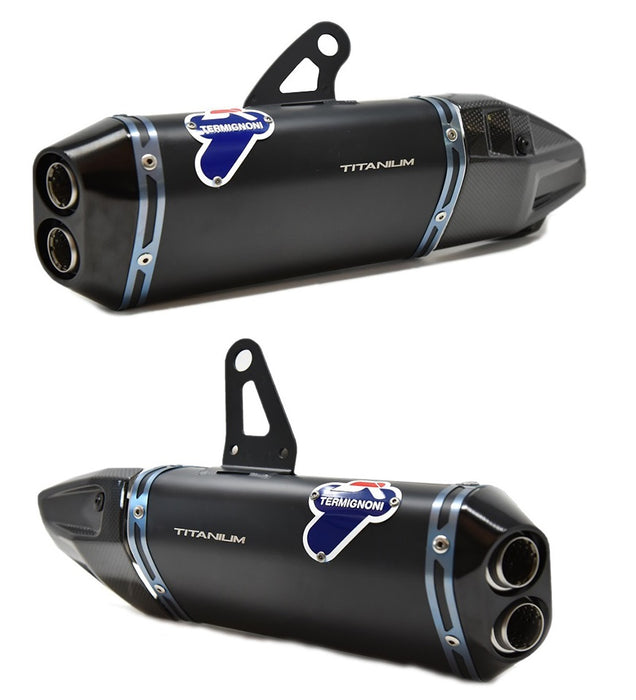 Termignoni D184 Black Silencers for the Panigale V4_6