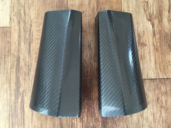 Termignoni - Panigale Tri-Oval Carbon Sleeves