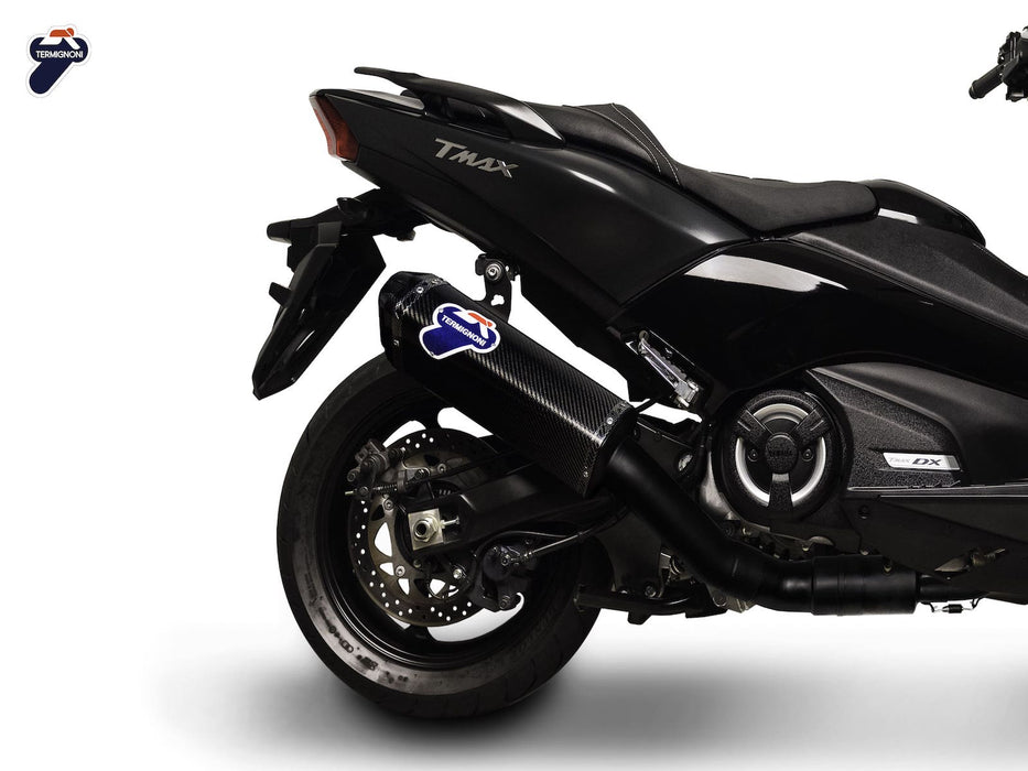 Termignoni Black Edition Exhaust System Yamaha T-Max 530 2017-20