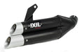 IXIL L3X Black Hyperlow Silencer Kawasaki Ninja 250SL 2015-18 - Motorcycle Performance Store 