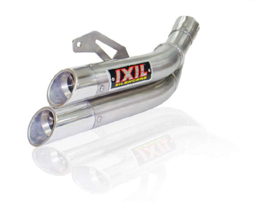 IXIL Hyperlow XL Dual Exit Silencer - Yamaha FZ8/Fazer 8 2010-16 - Motorcycle Performance Store 