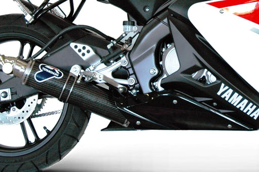 Termignoni Full System Carbon Silencer Yamaha YZF125R 2008-13 - Motorcycle Performance Store 