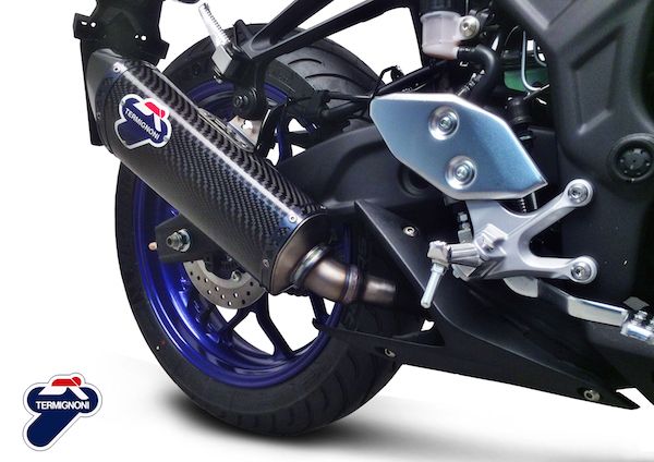 Termignoni Force Silencer Yamaha YZF-R3 2015-20 - Motorcycle Performance Store 