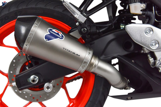 Termignoni Titanium Conical Silencer  YAMAHA MT-03 2015-19 - Motorcycle Performance Store 