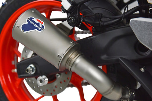 Termignoni Stainless Steel GP2R-R Silencer  YAMAHA MT-03 2015-19 - Motorcycle Performance Store 