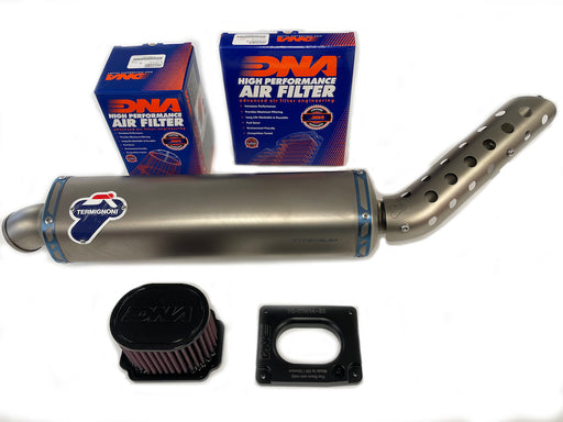 Termignoni Silencer / DNA Filter Bundle - YAMAHA TENERE 700 2019-23 - Motorcycle Performance Store 