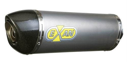 EXAN OVALE Carbon Cap Full System - YAMAHA XT660 X/R 2006-16 - Motorcycle Performance Store