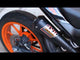 IXIL Dual Black Underseat Slip On Silencers KTM Duke 125 200 2011-16