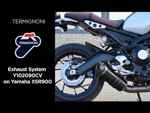 Termignoni Titanium Relevance Full System Sound Video for the Yamaha XSR 900 - Motorcycle Performance Store