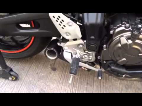 Ixil Super Xtrem Exhaust System Sound on the Yamaha XSR700