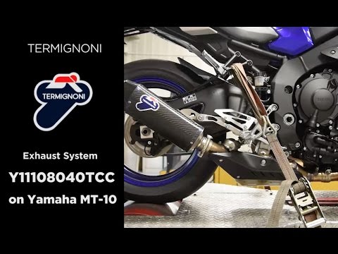 Termignoni Force Titanium / Carbon Silencer Yamaha MT-10 2016-21